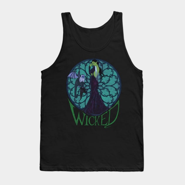 Evil witch Tank Top by estanisaboal